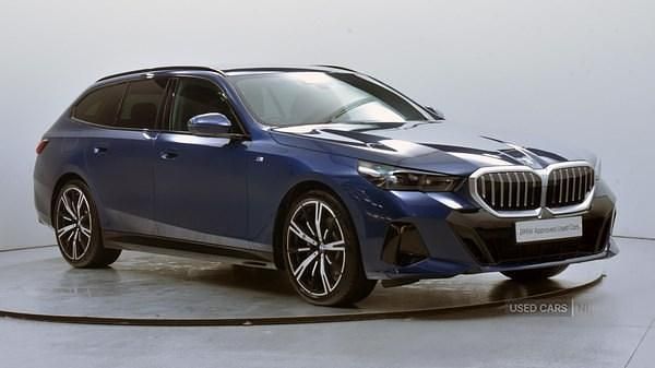 Blue Used 2025 BMW 520 M Sport Estate | £38,995 (Good price) - Image 1/4