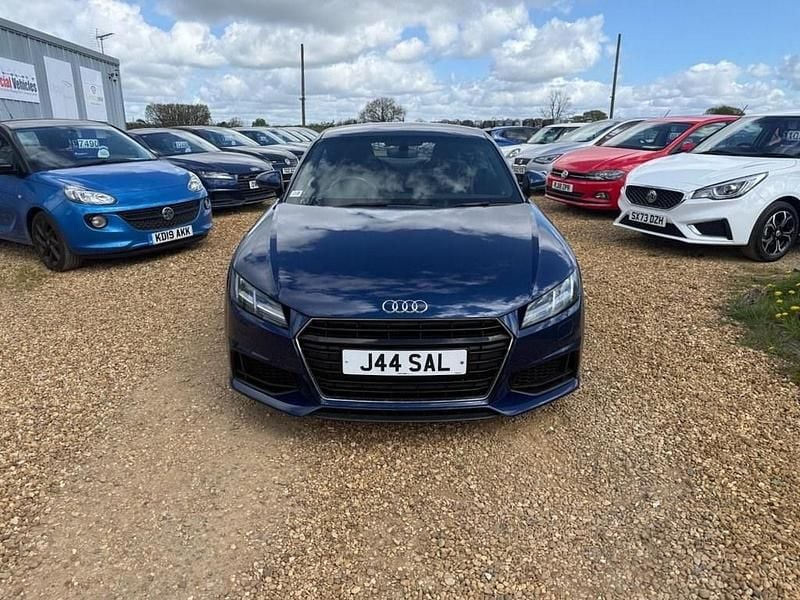 Used Audi TT S-Line 180 HP (132 kW) 2017 Blue Coupe