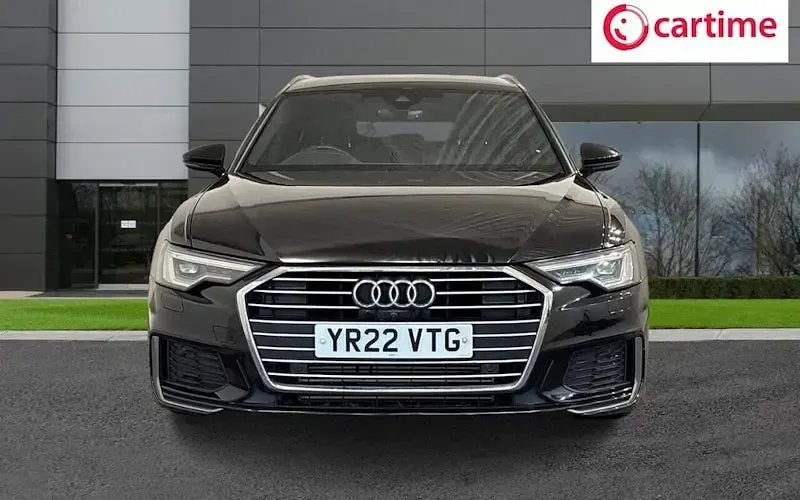 Used Audi A6 S-Line 204 HP (150 kW) 2021 Black Estate