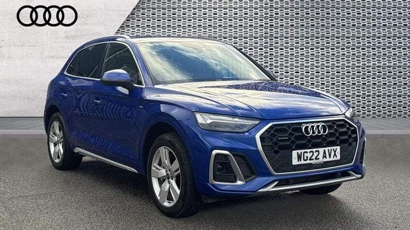 Used Audi Q5 S-Line 299 HP (219 kW) 2022 Blue  SUV