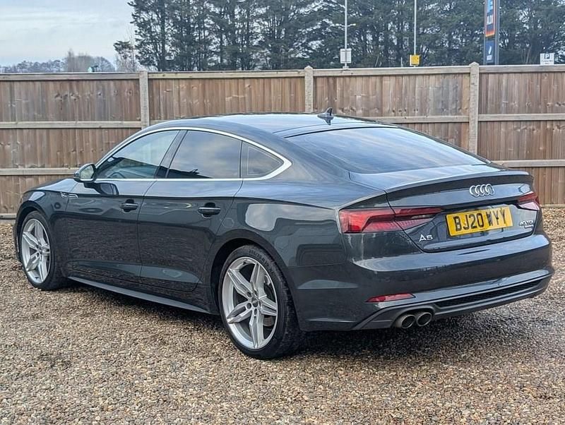 Used Audi A5 Sportback S-Line 190 HP (139 kW) 2020 Grey Hatchback