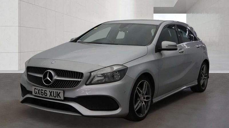 Used Mercedes A200 AMG line 2016 Silver Hatchback