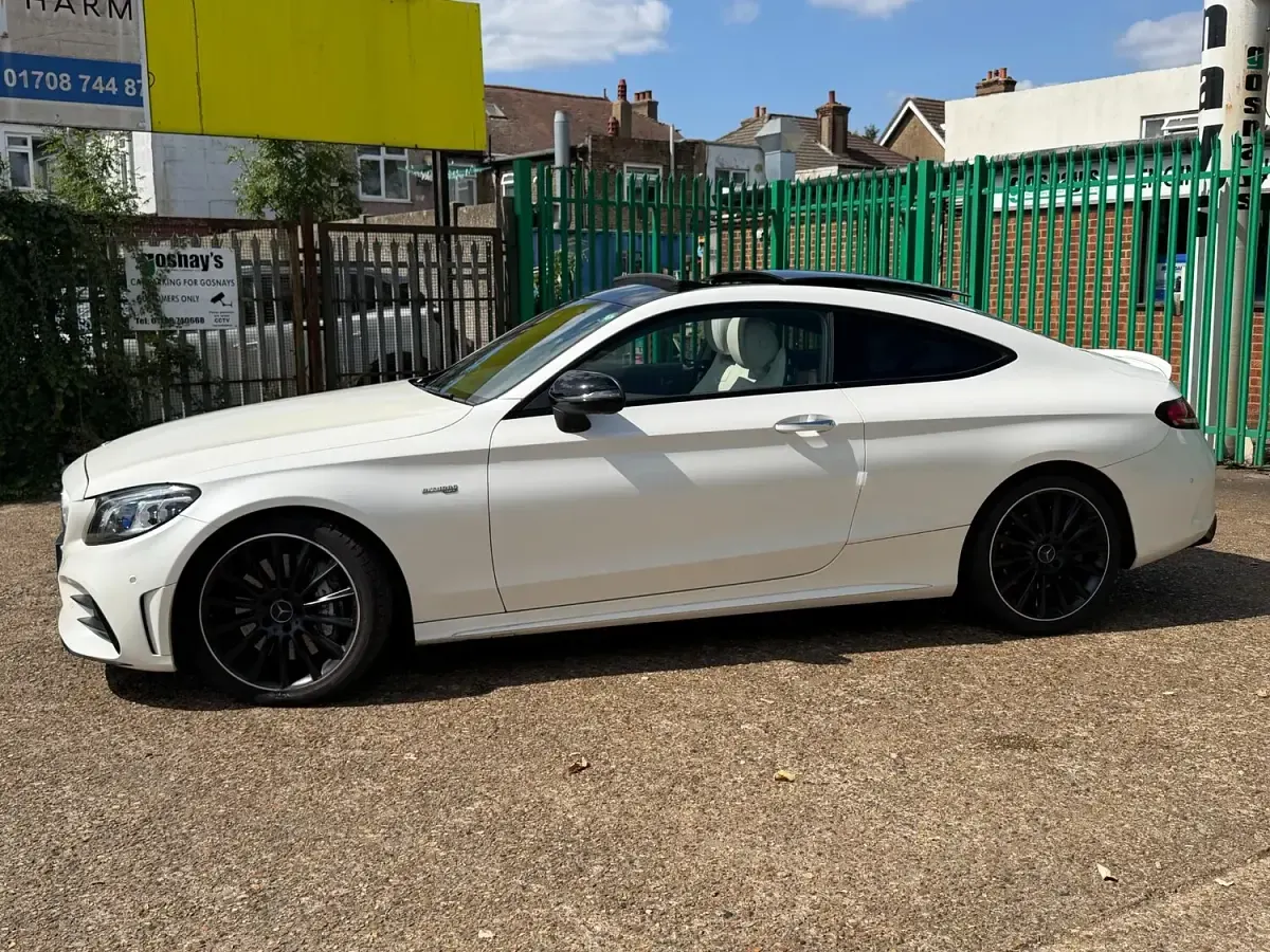 Used Mercedes C43 AMG Premium Plus 2019 White Coupe