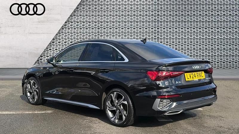 Used Audi A3 S-Line 150 HP (110 kW) 2024 Black