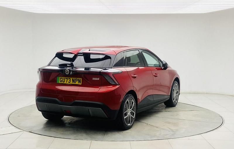 Used MG MG4 EV Trophy 319 kW (435 HP) 2023 Red Hatchback