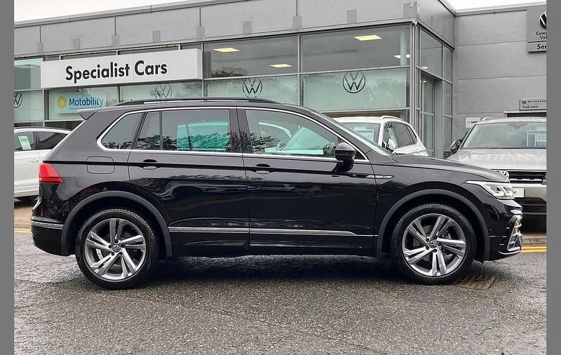 Used VW Tiguan R-line Edition 150 HP (110 kW) 2023 Black SUV