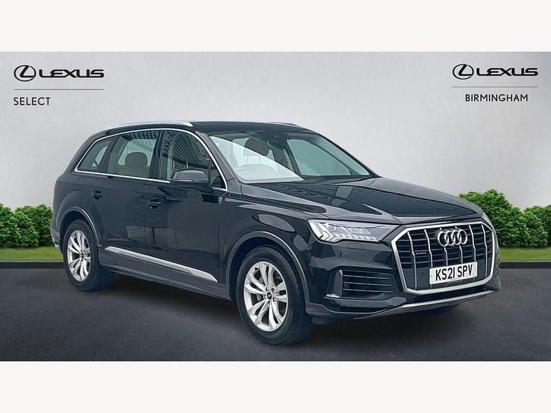 Black Used 2021 Audi Q7 Sport SUV | £35,223 (Expensive) - Image 1/3