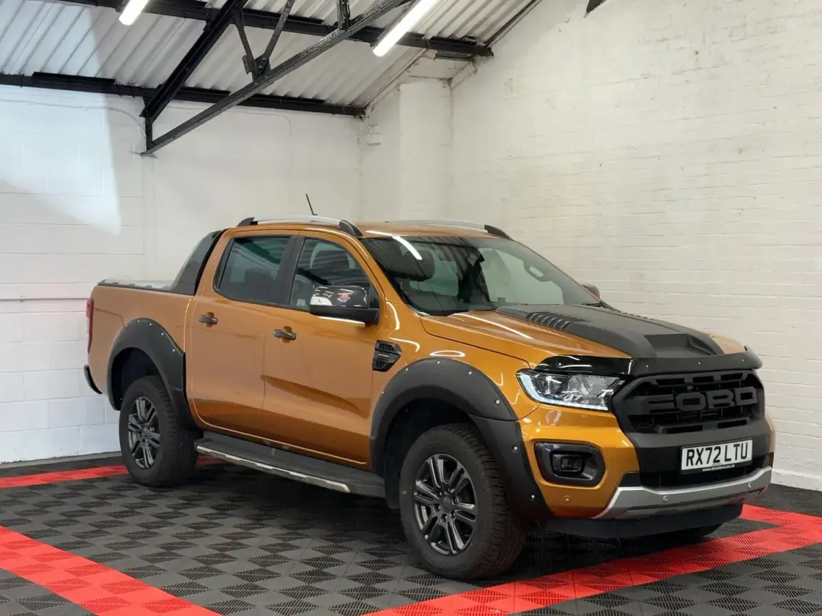 Used Ford Ranger Wildtrack 2022 Orange Pickup