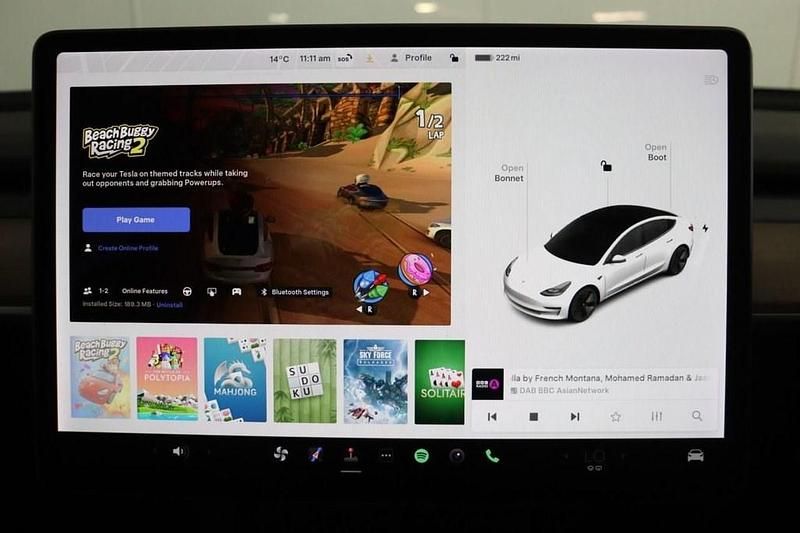 Used Tesla Model 3 Standard Range Plus 208 kW (283 HP) 2021 White Sedan