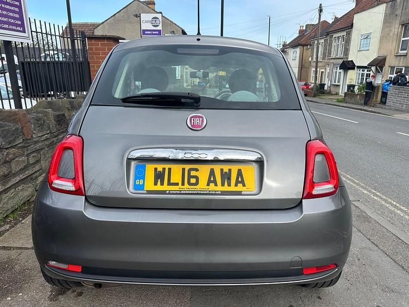 Used Fiat 500 Pop Star 69 HP (50 kW) 2016 Grey Hatchback