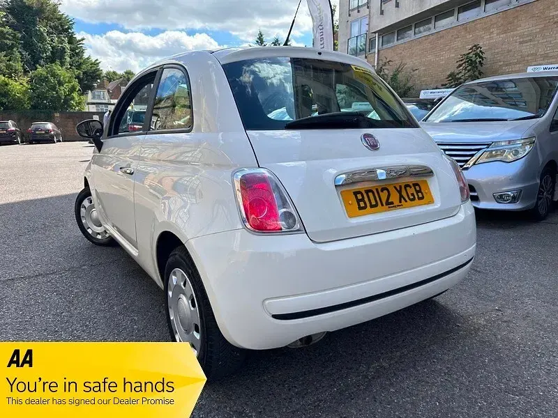 Used Fiat 500 Pop 69 HP (50 kW) 2012 White Hatchback