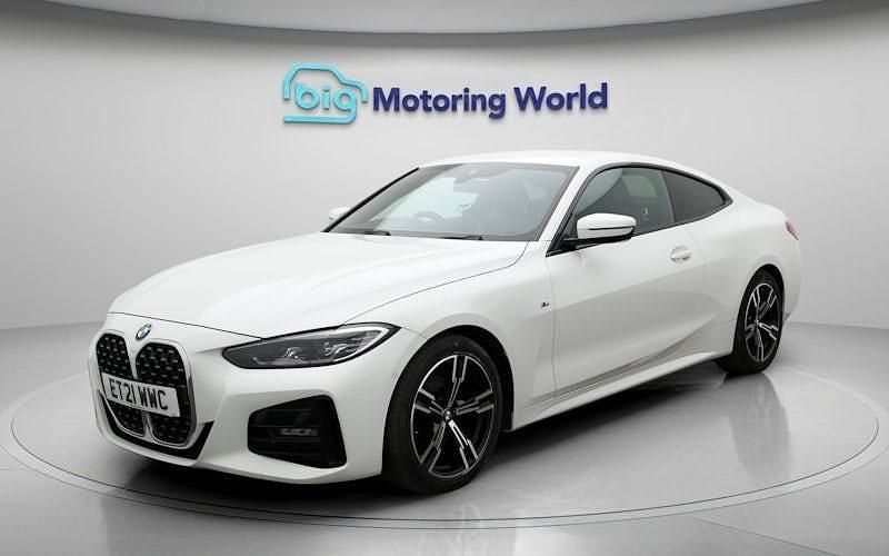 Used BMW 420 M Sport 190 HP (139 kW) 2021 White Coupe