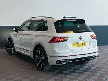 Used VW Tiguan R-line 150 HP (110 kW) 2021 White SUV