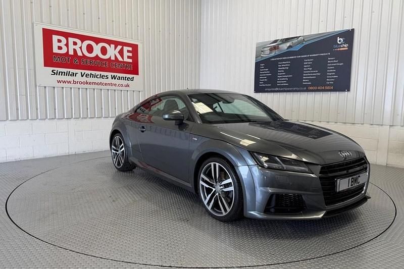Used Audi TT S-Line 180 HP (132 kW) 2017 Grey Coupe