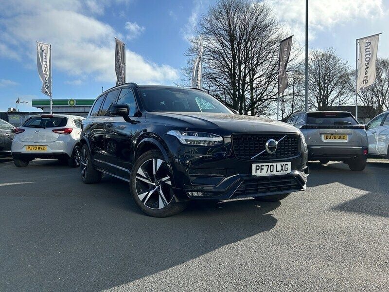 Black Used 2021 Volvo XC90 R-Design SUV | £36,500 (Fair price) - Image 1/1