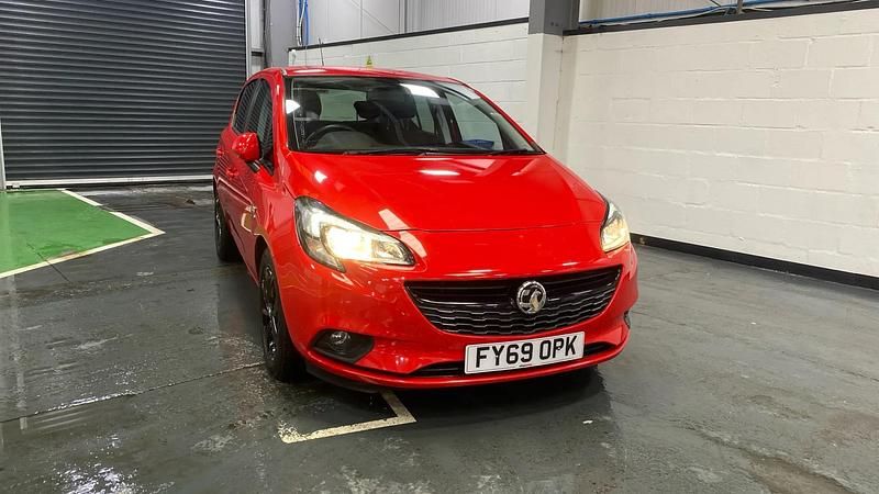 Used Vauxhall Corsa 75 HP (55 kW) 2019 Red Hatchback