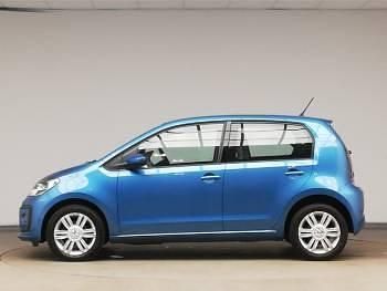Used VW up! high up! 75 HP (55 kW) 2018 Blue Hatchback