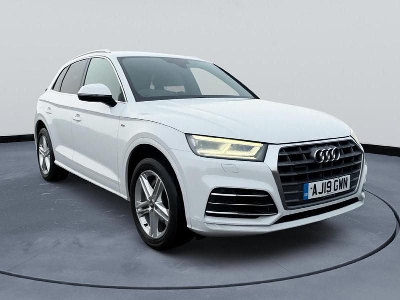 Used Audi Q5 S-Line 190 HP (139 kW) 2019 White SUV