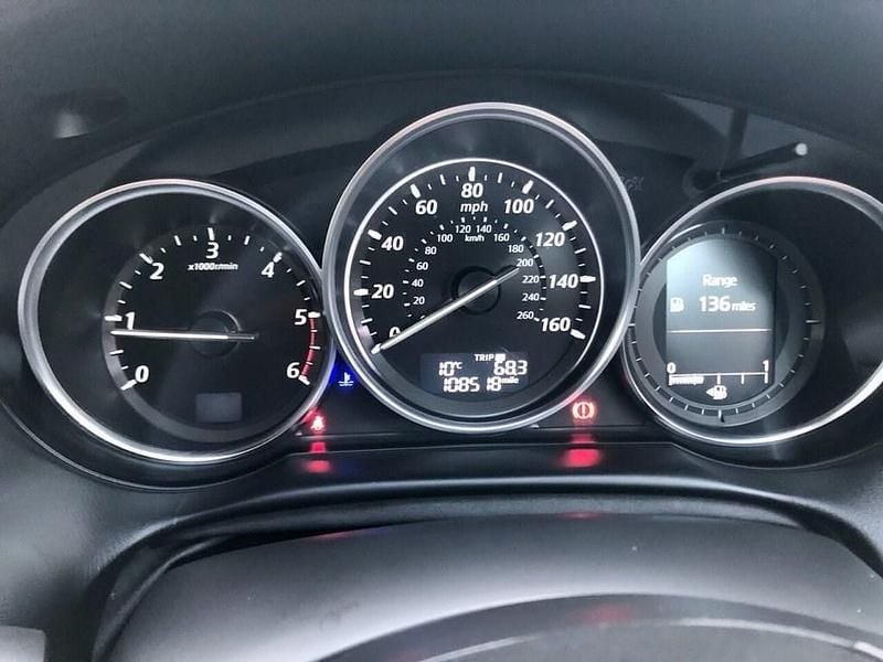Second-hand Mazda CX-5 Inclusive 150 CP (110 kW) 2015 Albastru SUV