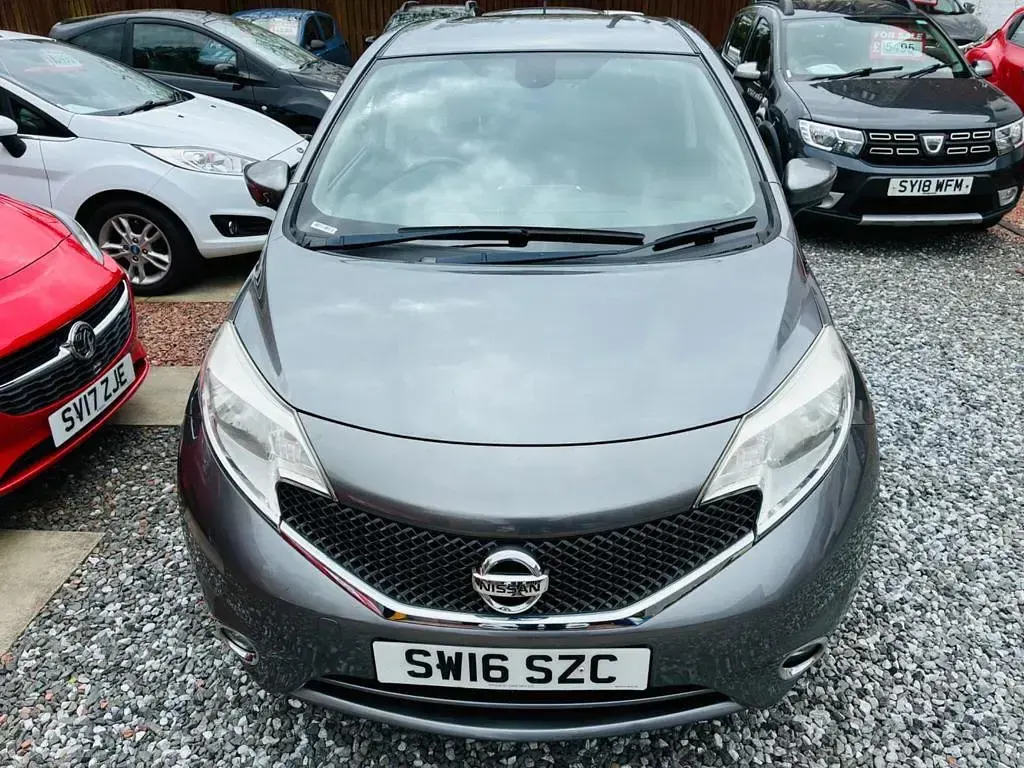 Used Nissan Note S 90 HP (66 kW) 2016 Grey Hatchback