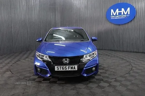 Used Honda Civic Sport 120 HP (88 kW) 2015 Blue Hatchback