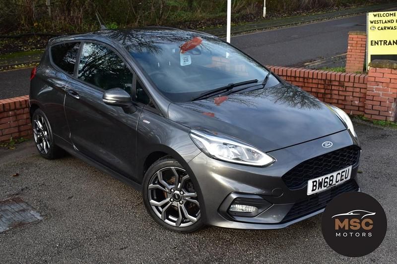 Used Ford Fiesta ST-Line X 2018 Grey Hatchback