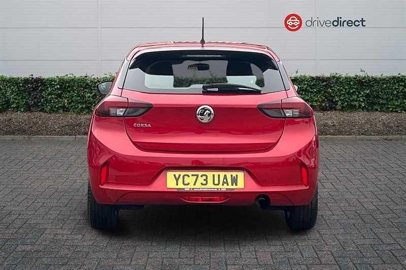 Used Vauxhall Corsa Design Edition 75 HP (55 kW) 2023 Red Hatchback