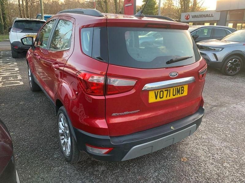 Used Ford Ecosport Titanium 123 HP (90 kW) 2021 Red SUV