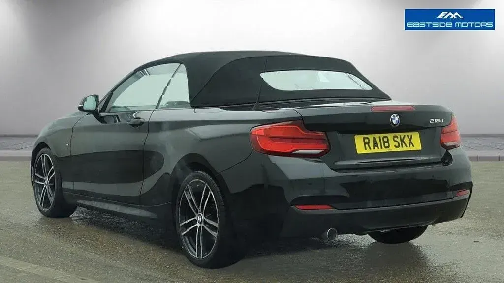 Used BMW 218 M Sport 2018 Black Cabriolet