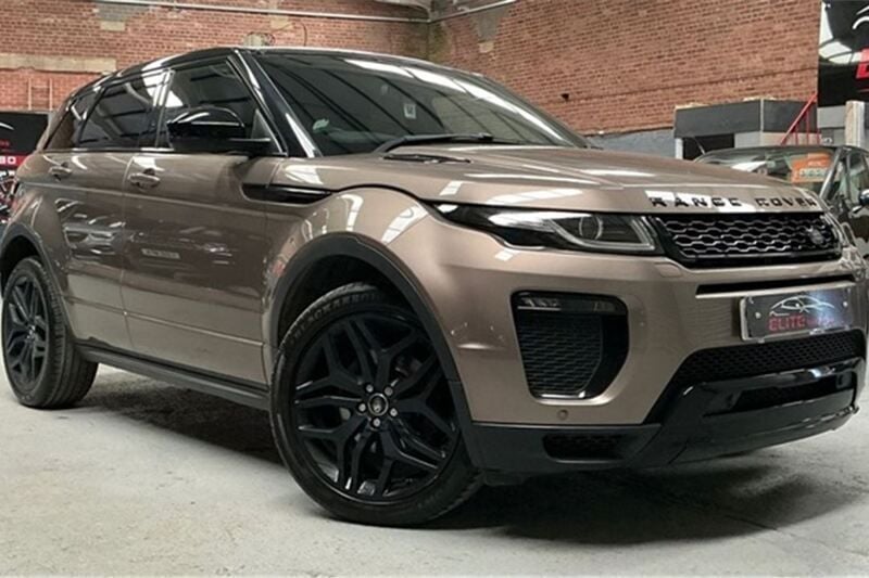 Brown Used 2018 Land Rover Range Rover evoque HSE Dynamic SUV | £14,995 (Good price) - Image 1/4
