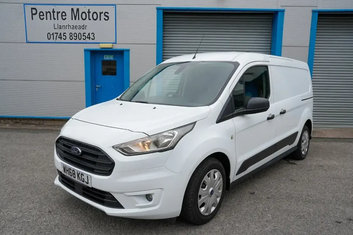 Used Ford Transit Trend 100 HP (73 kW) 2019 White Van