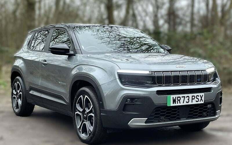 Grey Used 2023 Jeep Avenger EV SUV | £19,495 (Fair price) - Image 1/4