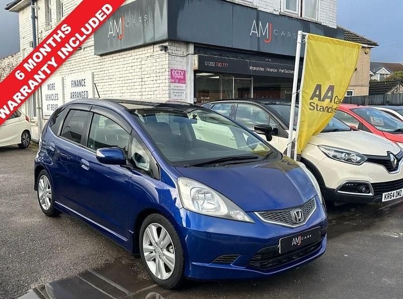 Used Honda Fit 2008 Blue Hatchback