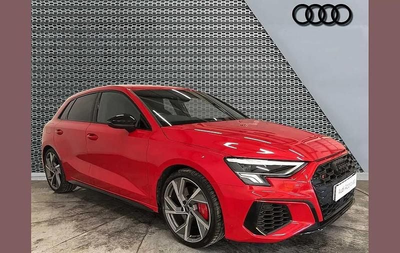Used Audi S3 Sportback Black Edition 310 HP (228 kW) 2023 Red Hatchback