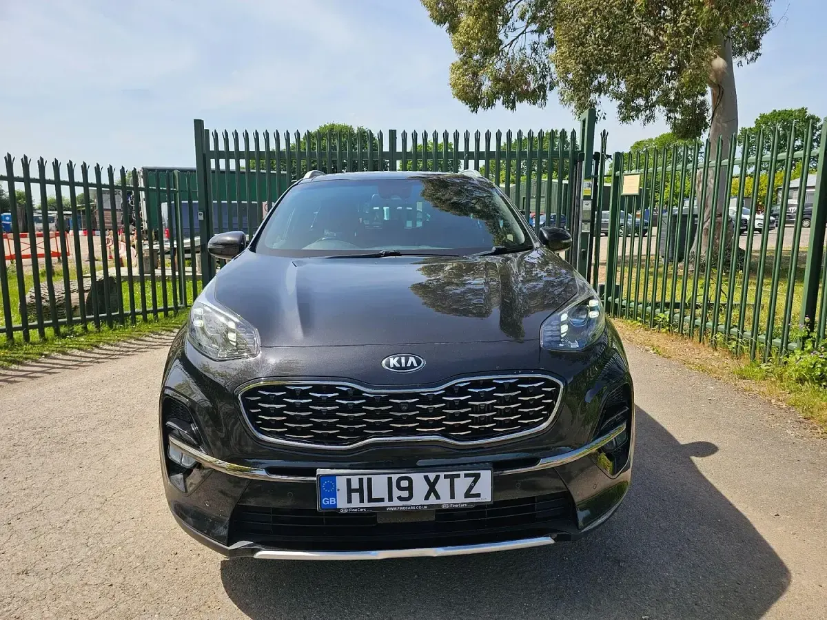 Used Kia Sportage GT-Line S 185 HP (136 kW) 2019 Black SUV