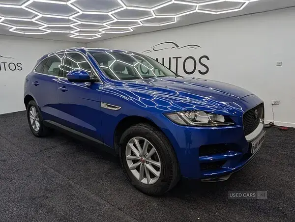 Used Jaguar F-Pace Prestige 163 HP (119 kW) 2019 Blue SUV