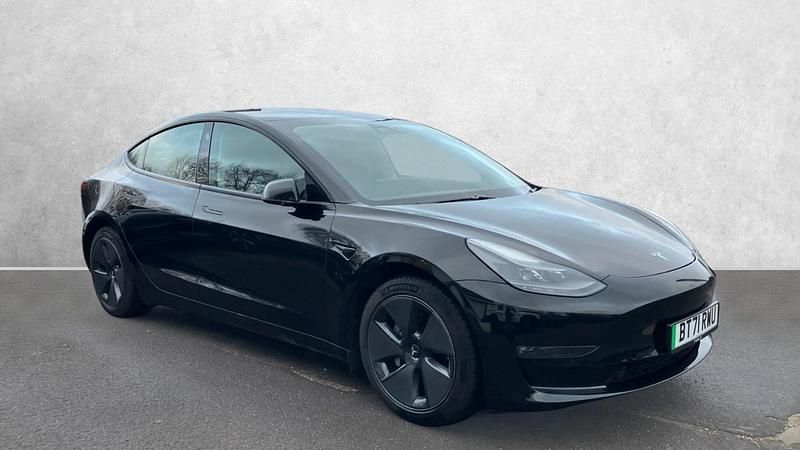 Black Used 2021 Tesla Model 3 Long Range AWD Sedan | £19,950 (Fair price) - Image 1/4