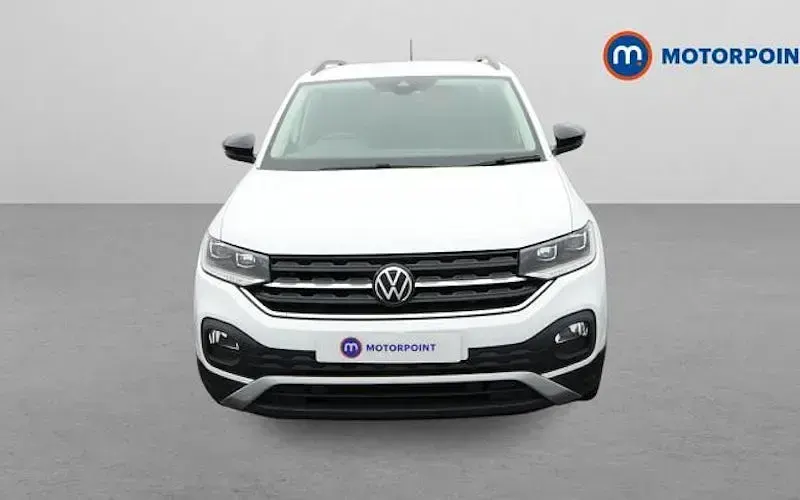 Used VW T-Cross Black Edition 110 HP (80 kW) 2024 White SUV