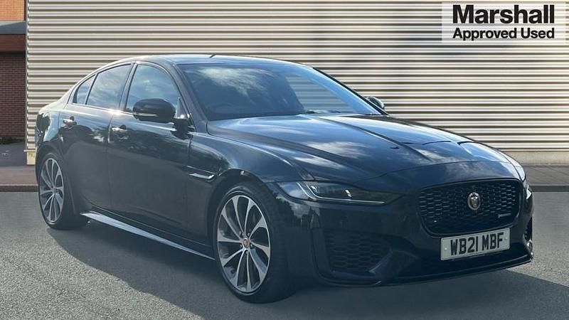 Black Used 2021 Jaguar XE R-Dynamic Sedan | £21,266 (Expensive) - Image 1/4