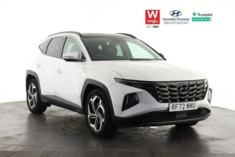 White Used 2023 Hyundai Tucson Ultimate SUV | £27,549 (A bit pricey) - Image 1/3