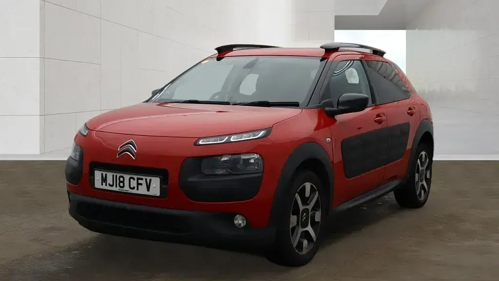Used Citroën C4 Cactus Flair 2018 Red Hatchback