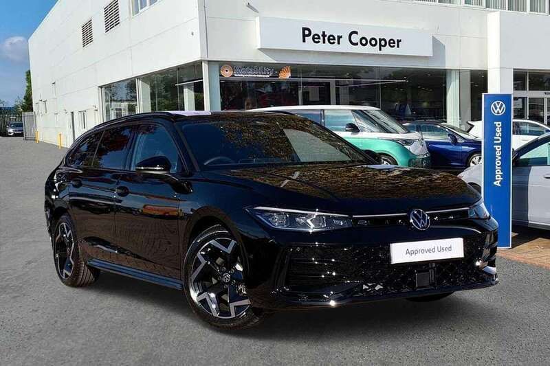 Black Used 2024 VW Passat R-line Estate | £33,990 - Image 1/4