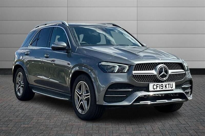 Selenite grey metallic Used 2019 Mercedes GLE450 AMG Premium Plus Estate | £40,650 (Fair price) - Image 1/4