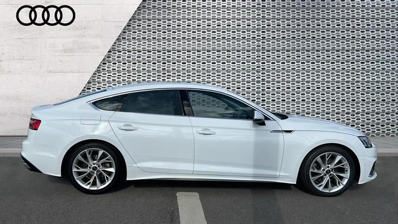 Used Audi A5 Sportback Sport 150 HP (110 kW) 2024 White Hatchback