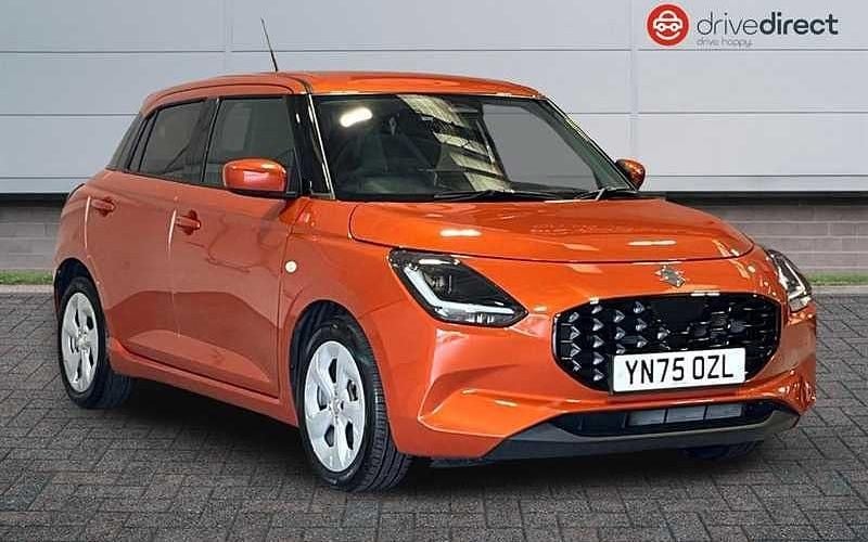 New Suzuki Swift 82 HP (60 kW) 2025 Orange Hatchback