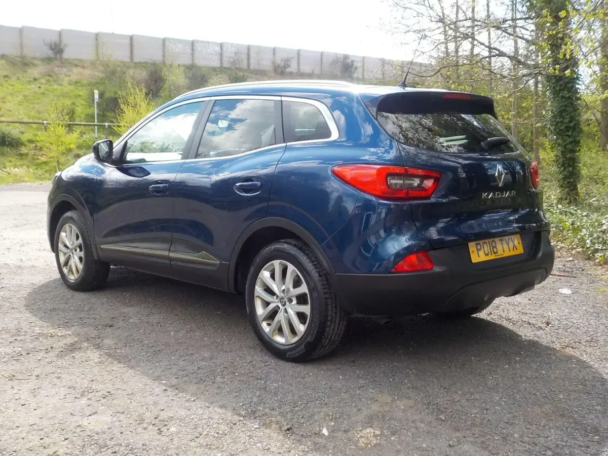 Used Renault Kadjar Dynamique 110 HP (80 kW) 2018 Blue SUV