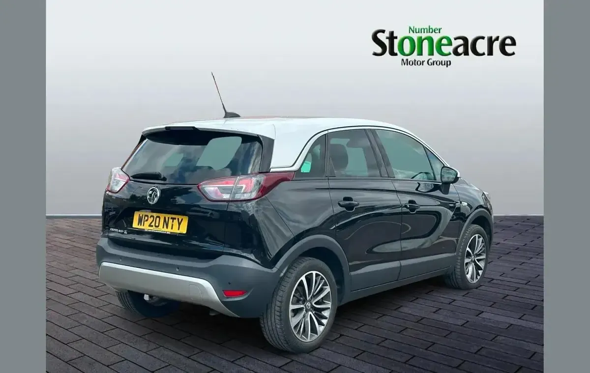 Used Vauxhall Crossland X Elite 128 HP (94 kW) 2020 Black SUV