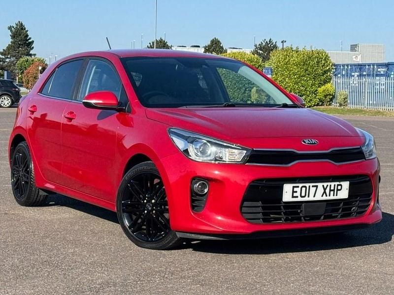 Red Used 2017 Kia Rio 2 Hatchback | £6,380 (Fair price) - Image 1/4