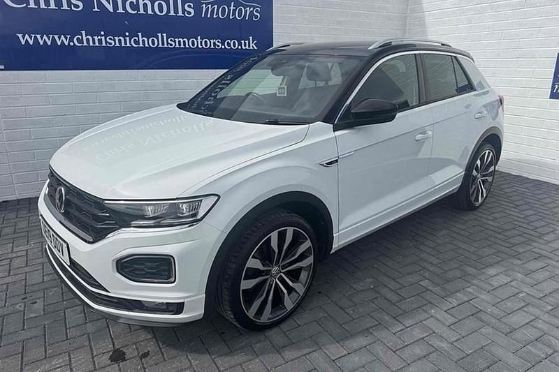 White Used 2019 VW T-Roc R-line SUV | £19,995 (Fair price) - Image 1/1