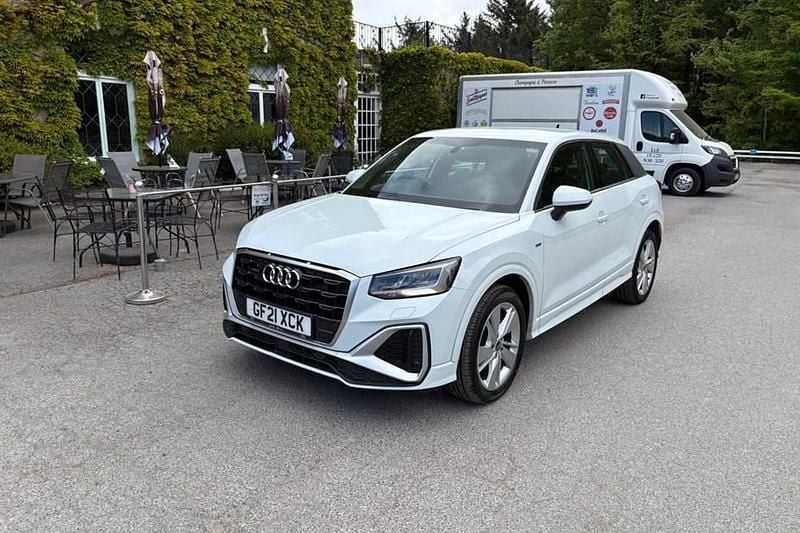 White Used 2021 Audi Q2 S-Line SUV | £19,999 (Fair price) - Image 1/1